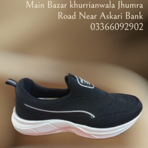 Comfort Slip-On Joggers (Black)